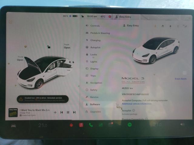 2021 TESLA MODEL 3 