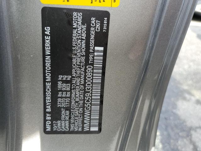 WMWWG5C59J3D00890 Mini Cooper