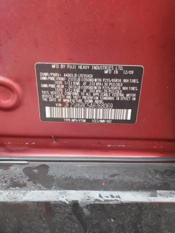 JF2SH6BC5AH768069 Subaru Forester Xs