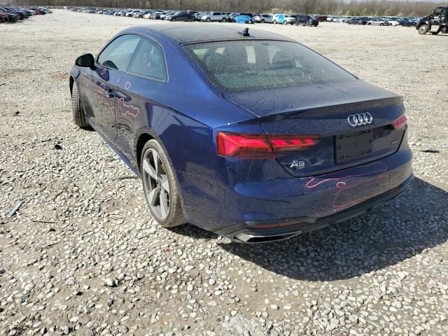 2021 AUDI A5 PREMIUM WAUTAAF53MA043313