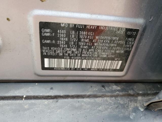 4S4BRCACXD3262505 Subaru Outback 2.5i