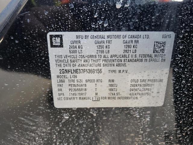 2015 CHEVROLET EQUINOX LT - 2GNFLHE37F6369156