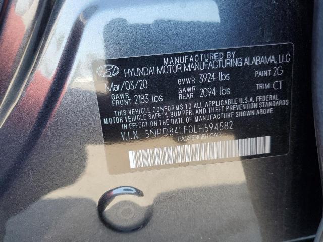 2020 HYUNDAI ELANTRA SE 5NPD84LF0LH594582