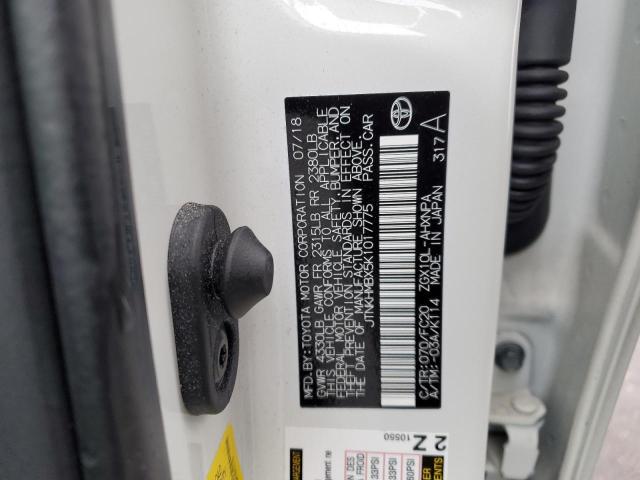 2019 TOYOTA C-HR XLE JTNKHMBX5K1017775
