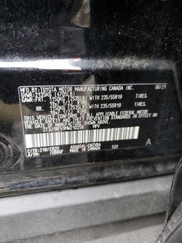 2021 TOYOTA RAV4 ADVEN 2T3J1RFVXMW210258