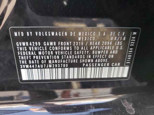 2018 VOLKSWAGEN GTI S/SE - 3VW447AU7JM293780