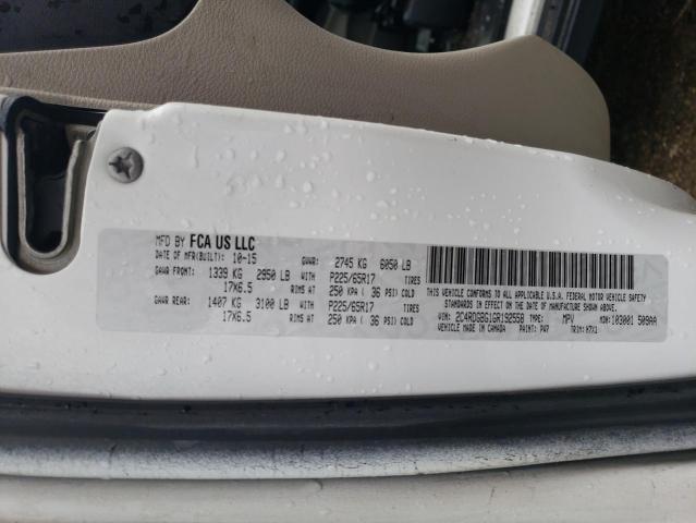 2016 DODGE GRAND CARA 2C4RDGBG1GR192558