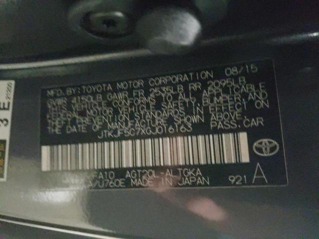 2016 TOYOTA SCION TC JTKJF5C7XGJ016163