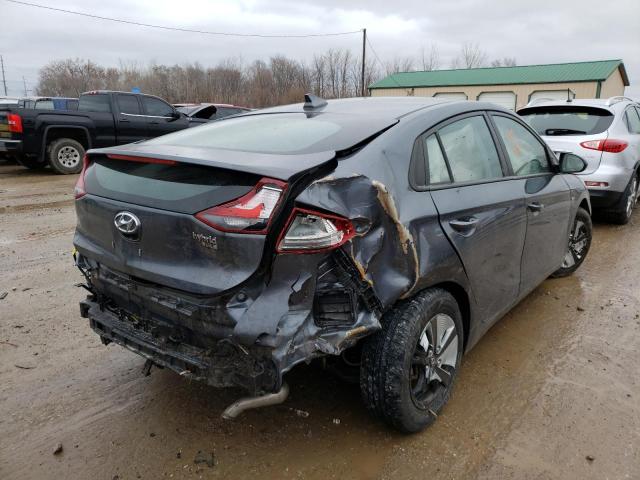 2018 HYUNDAI IONIQ BLUE - KMHC65LC1JU066464