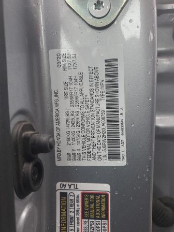 2020 HONDA CR-V LX 5J6RW2H20LA008759