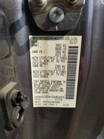 1N6AA1C18JN508505 Nissan TITAN XD S