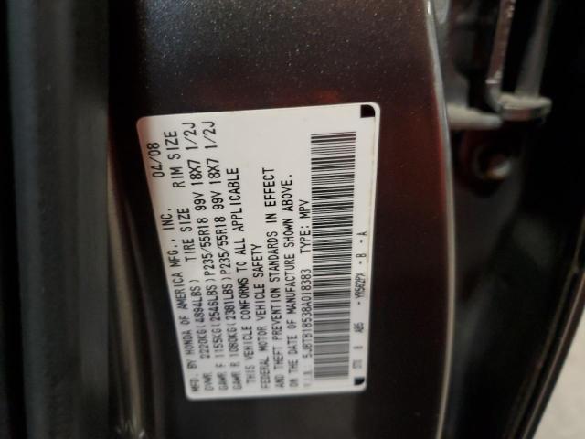 5J8TB18538A018383 Acura RDX
