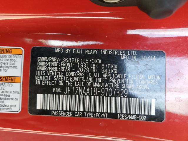 2015 TOYOTA SCION FR-S JF1ZNAA18F9707329