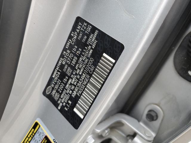 2021 HYUNDAI VENUE SEL KMHRC8A34MU102000