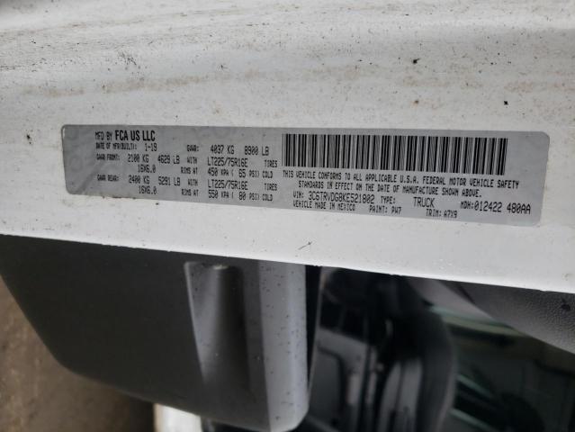 2019 RAM PROMASTER - 3C6TRVDG8KE521802