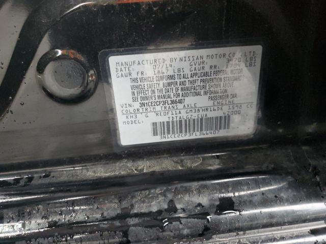 3N1CE2CP3FL366407 Nissan Versa Note S