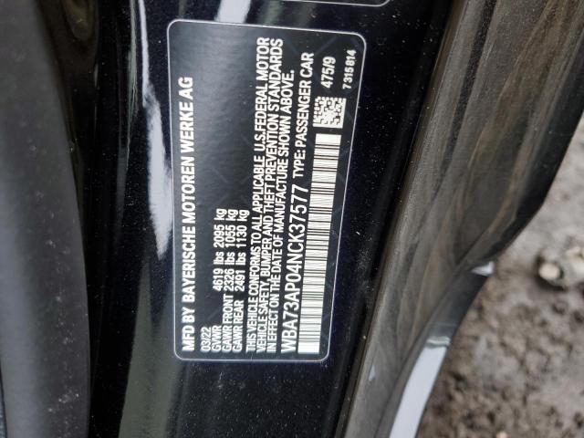 WBA73AP04NCK37577 BMW 4 Series