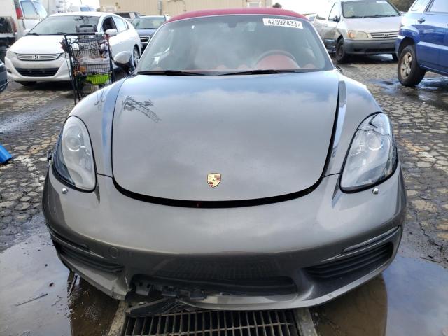 2018 PORSCHE BOXSTER - WP0CA2A86JS210697