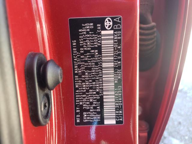 2017 TOYOTA COROLLA L 5YFBURHE8HP725557