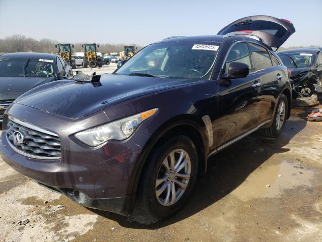 Salvage cars for sale at Memphis, TN auction: 2009 Infiniti FX35