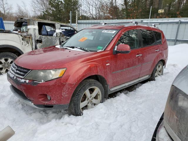 Salvage cars for sale from Copart Lyman, ME: 2009 Mitsubishi Outlander XLS