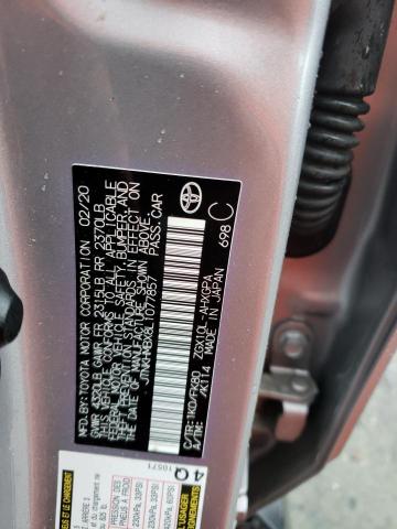 2020 TOYOTA C-HR XLE JTNKHMBX8L1077857