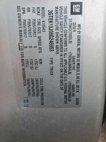 3GTEK13J08G246953 GMC Sierra K1500