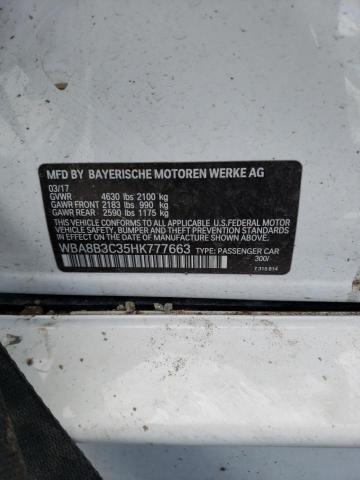2017 BMW 340 I WBA8B3C35HK777663