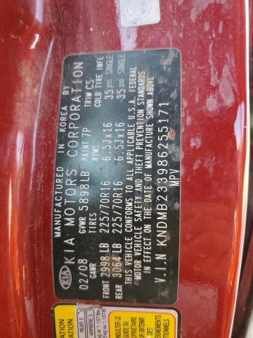 KNDMB233986255171 KIA SEDONA EX