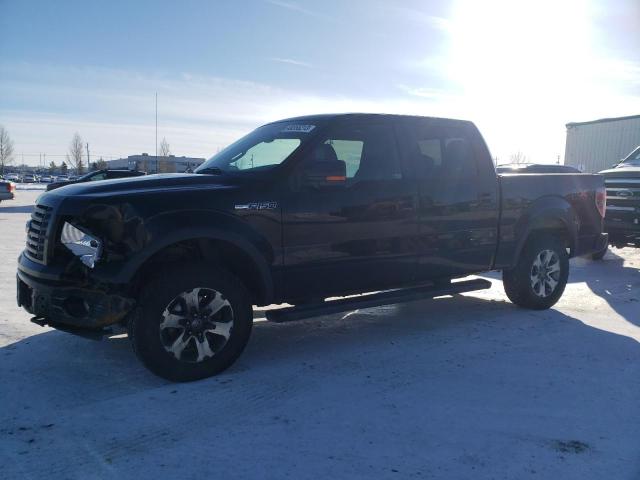 Salvage cars for sale from Copart Rocky View County, AB: 2011 Ford F150 Supercrew