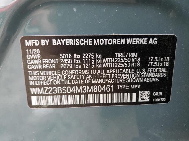 WMZ23BS04M3M80461 Mini Cooper