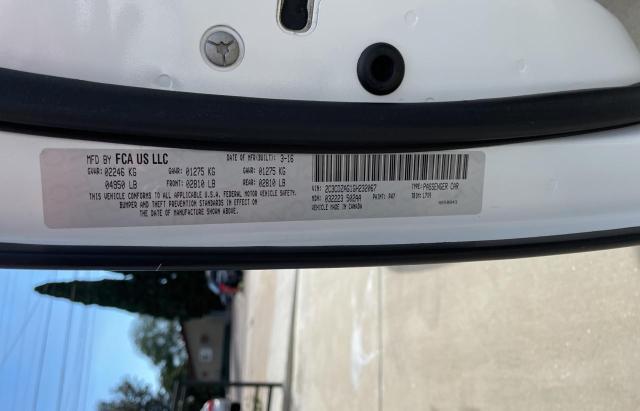 2016 DODGE CHALLENGER 2C3CDZAG1GH232067