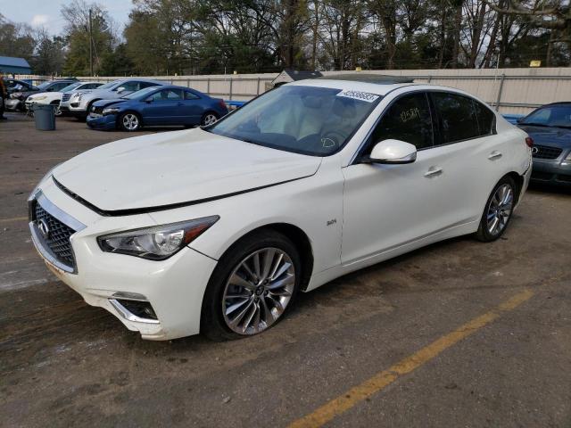 Infiniti salvage cars for sale: 2018 Infiniti Q50 Luxe