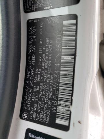 WBAEW53414PN36000 BMW 330 XI