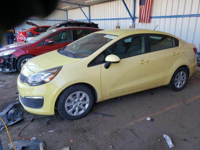 Salvage cars for sale from Copart Colorado Springs, CO: 2016 KIA Rio LX