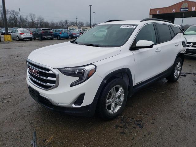 GMC Terrain salvage cars for sale: 2018 GMC Terrain SLE