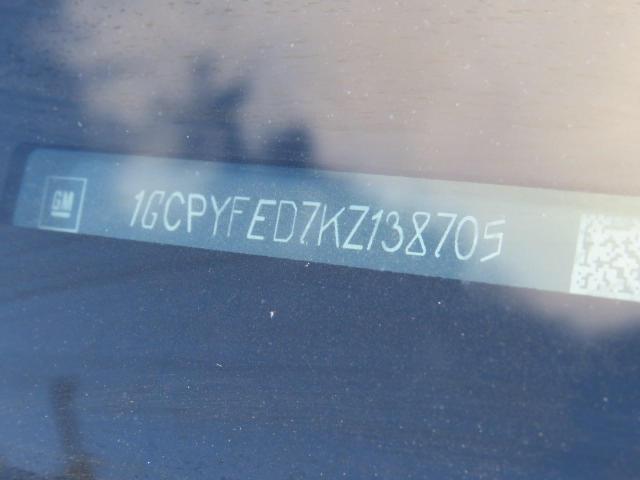 2019 CHEVROLET SILVERADO 1GCPYFED7KZ138705