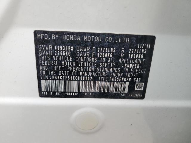 2019 ACURA RLX TECHNO - JH4KC1F55KC000102