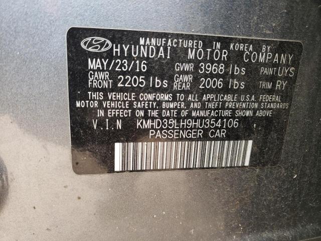 2017 HYUNDAI ELANTRA GT - KMHD35LH9HU354106