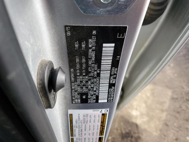2016 TOYOTA 4RUNNER SR JTEBU5JR2G5280455