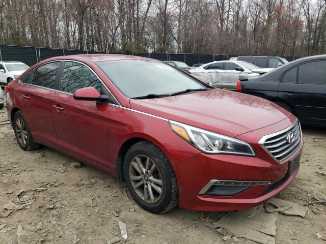 2015 HYUNDAI SONATA SE 5NPE24AFXFH142734