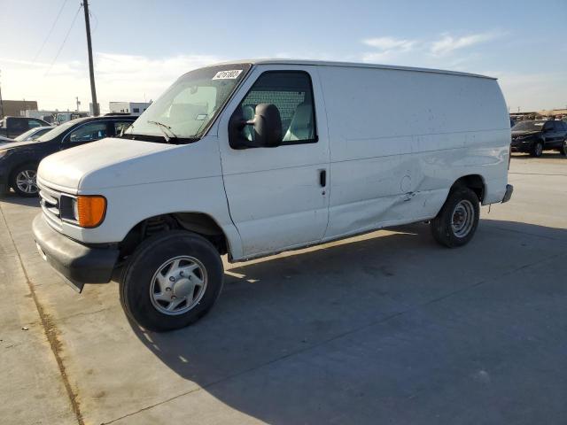 Vehiculos salvage en venta de Copart Grand Prairie, TX: 2007 Ford Econoline E150 Van