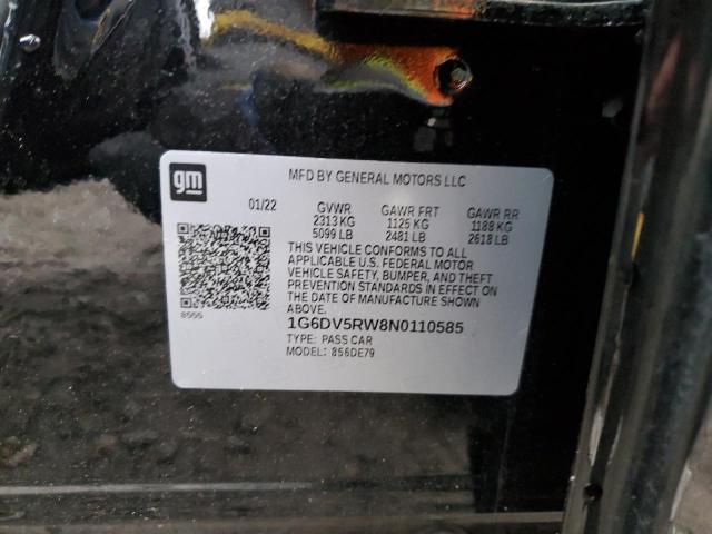 2022 CADILLAC CT5-V - 1G6DV5RW8N0110585