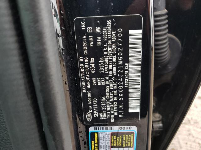2021 KIA K5 LX - 5XXG24J21MG027700