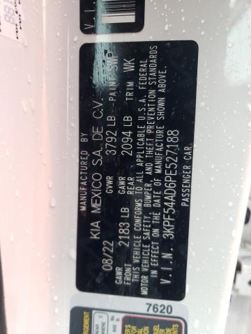 3KPF54AD6PE527188 KIA Forte Gt Line