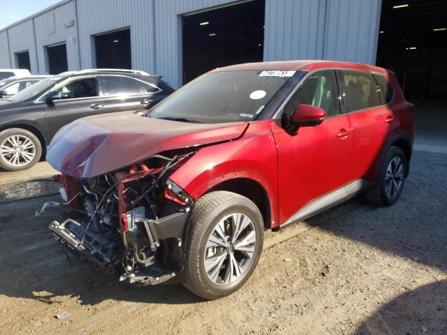 Salvage cars for sale from Copart Jacksonville, FL: 2021 Nissan Rogue SV