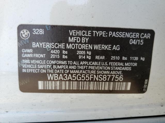 WBA3A5G55FNS87756 BMW 328 I