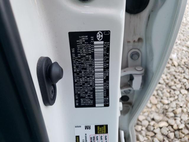 2021 TOYOTA COROLLA LE 5YFEPMAE1MP244657