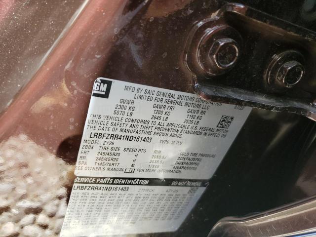 2022 BUICK ENVISION A - LRBFZRR41ND161403