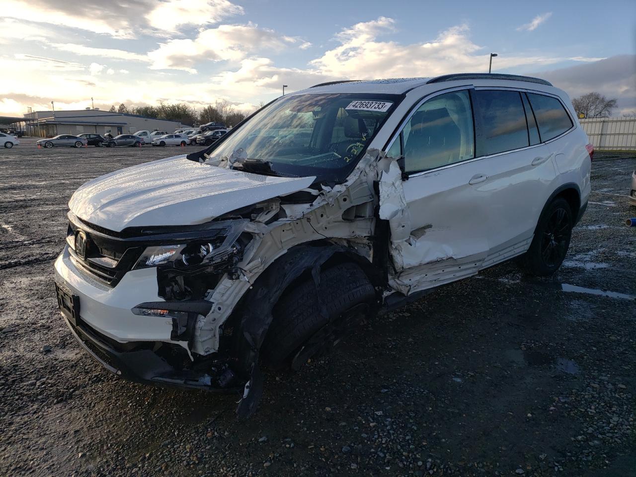 5FNYF6H23NB009780 HONDA PILOT SE 2022